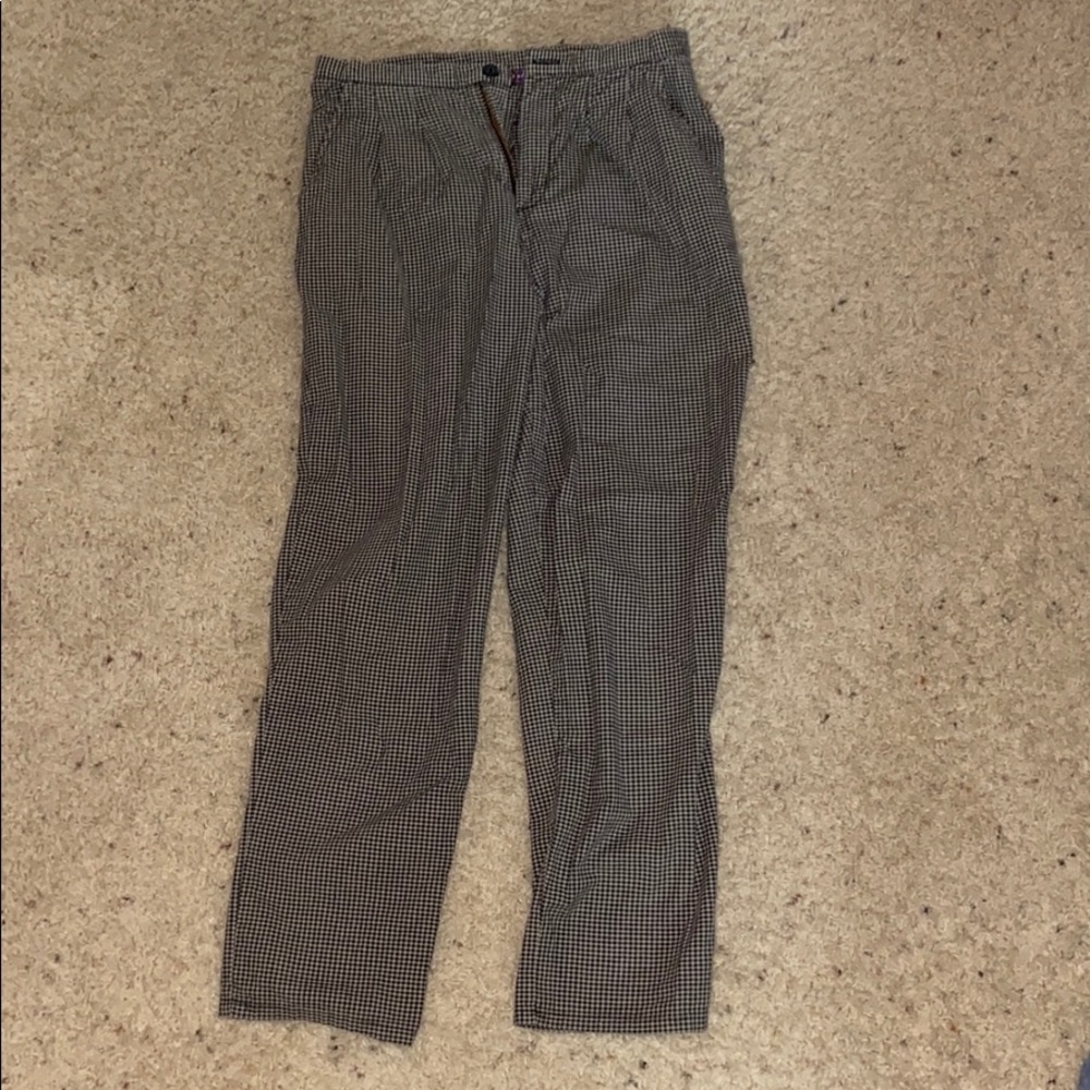 Plaid Pants